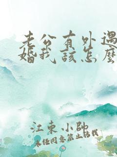 老公有外遇要离婚我该怎么办