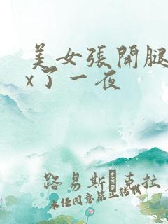 美女张开腿让我x了一夜