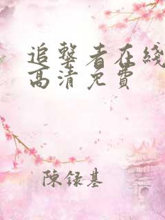 追击者在线观看高清免费