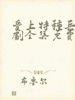 爱上特种兵电视剧全集免费播放