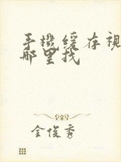 手机缓存视频在哪里找