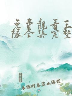 免费观看王牌部队全集完整版