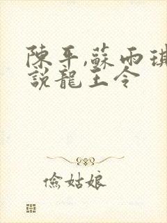 陈平,苏雨琪小说龙王令