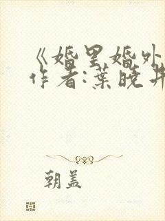 《婚里婚外》 作者:叶晓井