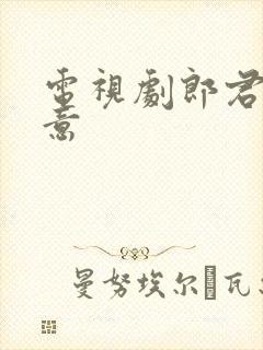 电视剧郎君不如意