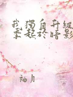 我独自升级第二季起于暗影观看