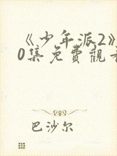 《少年派2》40集免费观看