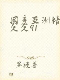 国产亚洲精品久久久91