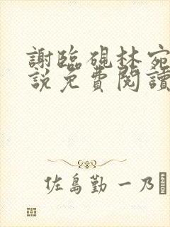 谢临砚林宛月小说免费阅读最新章节