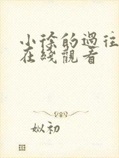 小徐的过往动漫在线观看