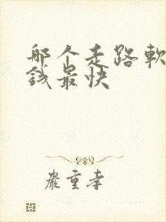 哪个走路软件赚钱最快