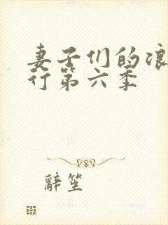 妻子们的浪漫旅行第六季