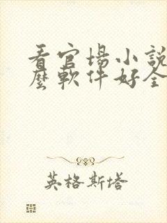 看官场小说用什么软件好全本免费的