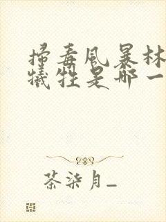 扫毒风暴林强峰牺牲是哪一集