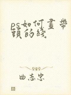 ps如何画带箭头的线