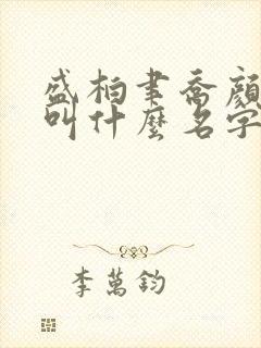 盛柏聿乔颜小说叫什么名字