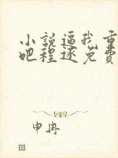 小说逼我重生是吧程逐免费阅读免费