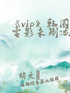 《vip》韩国电影未删减版
