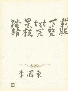 踏星txt下载精校完整版