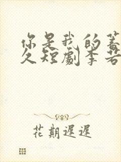 你是我的蓄谋已久短剧李若琪