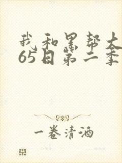 我和黑帮大佬365日第二季