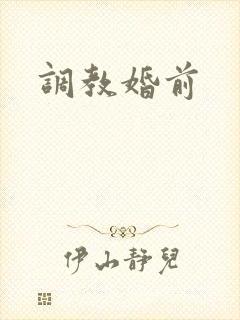 调教婚前