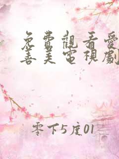 免费观看爱情真善美电视剧