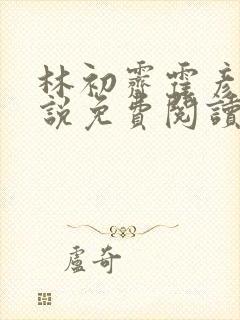 林初霁霍彦辰小说免费阅读