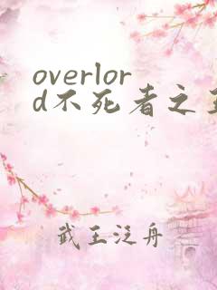 overlord不死者之王小说