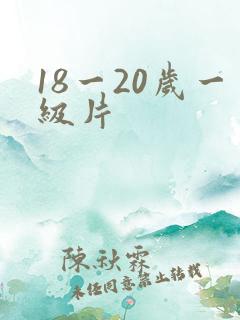 18一20岁一级片