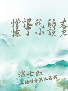 憎恨我的丈夫失忆了小说免费阅读