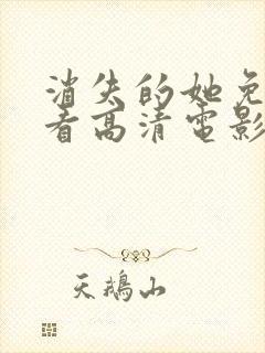 消失的她免费观看高清电影