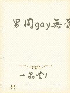 男同gay无套