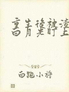 重生后被渣夫的白月光盯上了结局