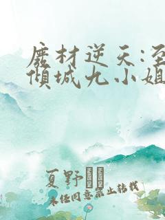 废材逆天:至尊倾城九小姐