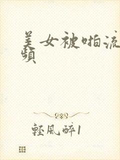 美女被啪流水视频