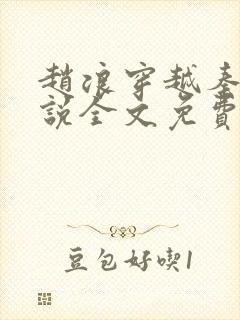 赵浪穿越秦朝小说全文免费阅读