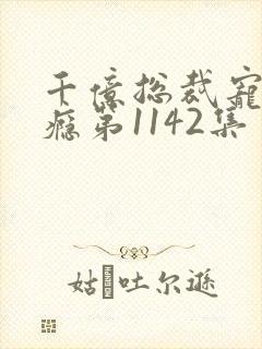 千亿总裁宠妻上瘾第1142集