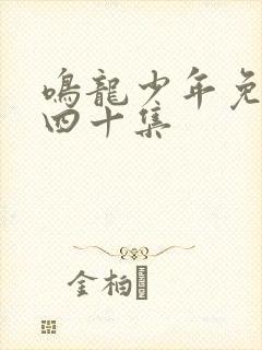 鸣龙少年免费看四十集