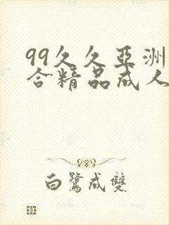 99久久亚洲综合精品成人