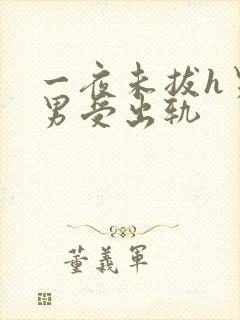 一夜未拔h男攻男受出轨