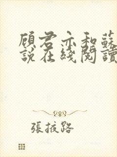 顾君亦和苏杳小说在线阅读