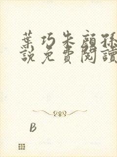 叶巧朱颜孙哲小说免费阅读