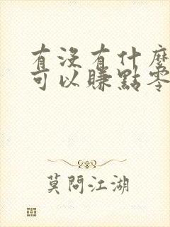 有没有什么游戏可以赚点零花钱的