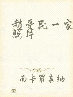 赵爱民一家三口照片