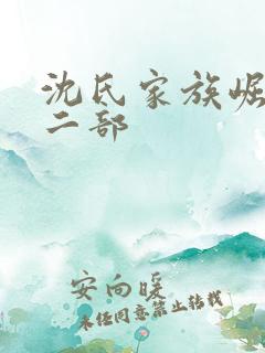 沈氏家族崛起第二部