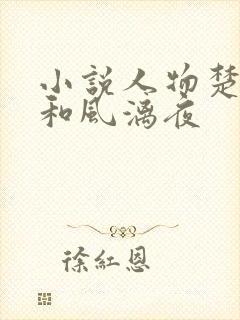 小说人物楚倾歌和风漓夜