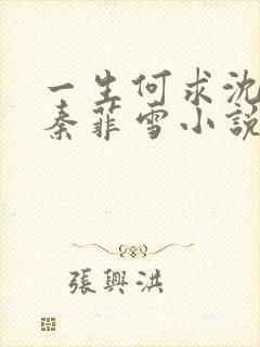 一生何求沈浩然秦菲雪小说