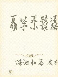 夏以荨顾凌烟傅明予小说结局