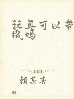 玩具可以带上飞机吗